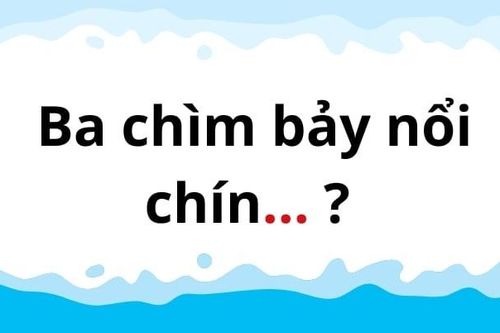 Từ nào còn thiếu trong câu thành ngữ sau?