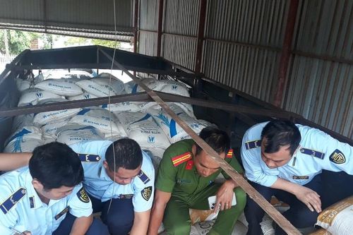 Phát hiện, tạm giữ gần 29 tấn đường cát không có hóa đơn chứng từ hợp lệ