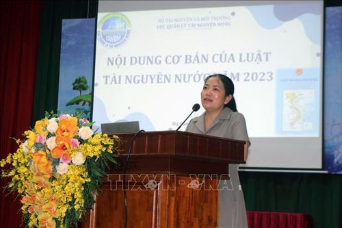 Phổ biến Luật Tài nguyên nước và các văn bản liên quan