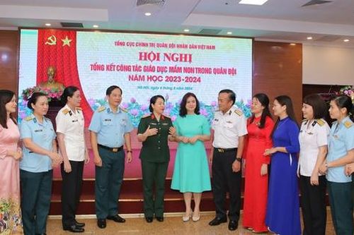 Giáo dục mầm non trong Quân đội: Không ngừng phấn đấu vươn lên cùng cấp học mầm non cả nước