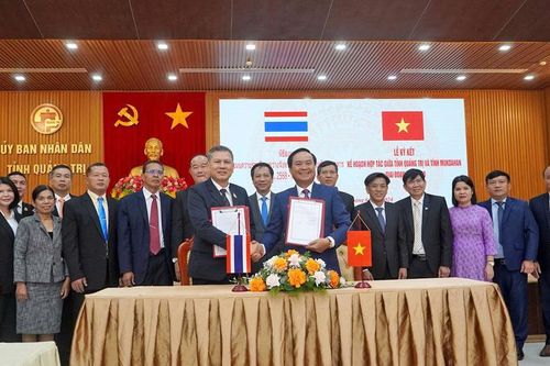 Quảng Trị và Mukdahan ký kết hợp tác kinh tế