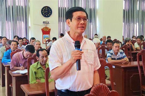 Đại biểu HĐND tỉnh An Giang và TP. Châu Đốc tiếp xúc cử tri sau kỳ họp