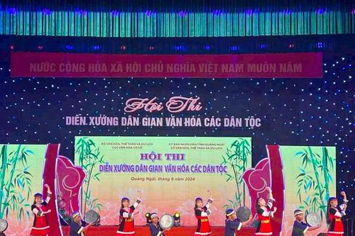 Hội thi Diễn xướng dân gian văn hóa các dân tộc năm 2024: Đoàn nghệ nhân tỉnh Khánh Hòa đạt 1 huy chương vàng, 2 huy chương bạc