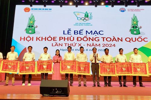 Phú Thọ xếp thứ 10/63 tỉnh, thành phố tại Hội khỏe Phù Đổng toàn quốc lần thứ X