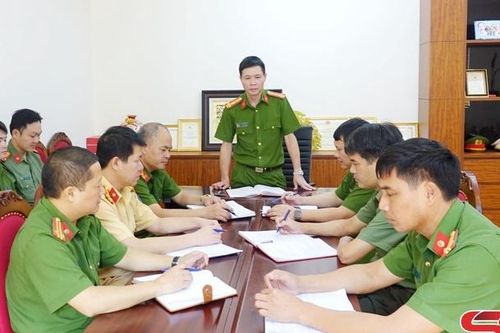 Công an huyện Mai Sơn học và làm theo Bác