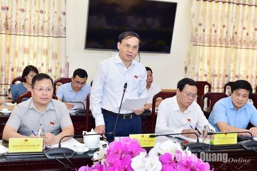 Ủy ban Tư pháp của Quốc hội khảo sát tình hình chấp hành pháp luật tại tỉnh Tuyên Quang