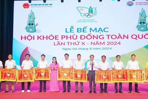 Thái Nguyên xếp thứ 9/63 tỉnh, thành phố tại Hội khỏe Phù Đổng toàn quốc lần thứ X