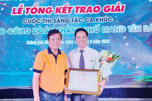 Người nhạc sĩ với những bài ca công đoàn