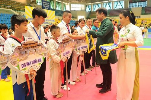 Khởi tranh Giải Vô địch Karate và Giải Taekwondo trẻ các CLB mở rộng năm 2024