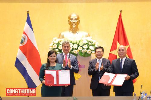 Việt Nam và Costa Rica ký kết Bản ghi nhớ hợp tác trong xúc tiến thương mại