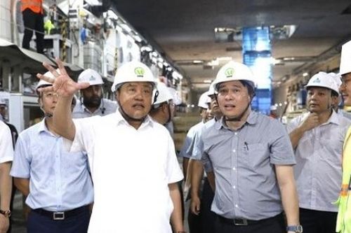 Chủ tịch TP. Hà Nội Trần Sỹ Thanh kiểm tra đốn đốc các dự án trọng điểm