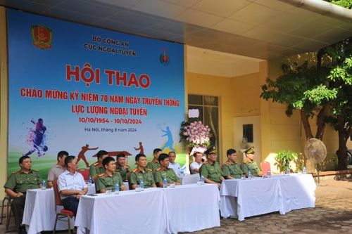 Đẩy mạnh phong trào thể dục thể thao trong lực lượng Ngoại tuyến