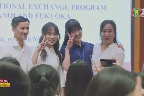 Học sinh Nhật Bản tìm hiểu giáo dục, văn hóa Thủ đô
