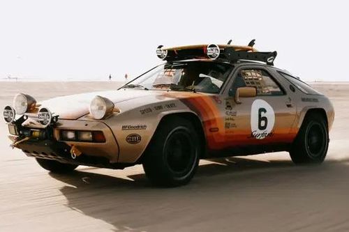 Porsche 928 được nâng cấp thành xe địa hình