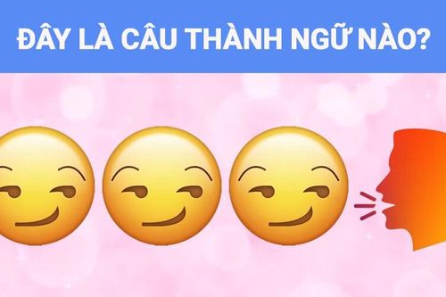 Phải có IQ cao mới đoán ra câu thành ngữ này trong 5 giây