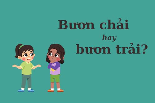 Thử thách Tiếng Việt: 'Bươn chải' hay 'bươn trải'?