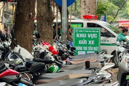 Quận Ba Đình: Triển khai 3 điểm trông giữ xe không dùng tiền mặt