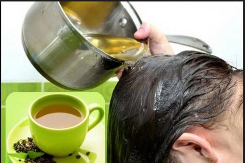 Cách dùng trà xanh làm đẹp tóc và chống rụng