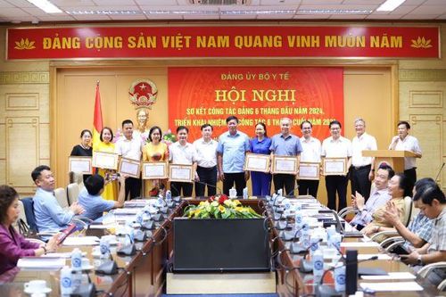 Đảng ủy Bộ Y tế: Phấn đấu hoàn thành tốt các nhiệm vụ chính trị 6 tháng cuối năm 2024