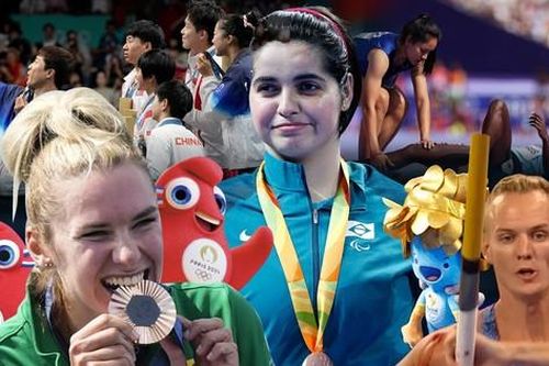 Những khoảnh khắc 'đốn tim' người yêu thể thao của các VĐV Olympics 2024
