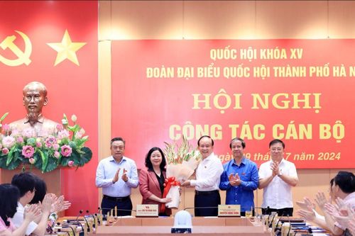 Phê chuẩn kết quả bầu bà Bùi Thị Minh Hoài làm Trưởng Đoàn đại biểu Quốc hội Hà Nội