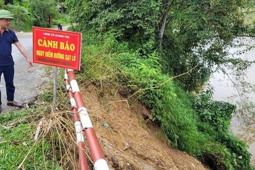 Hà Tĩnh: tiềm ẩn nguy cơ sạt lở đất vùng núi trong mùa mưa lũ