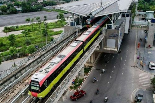 Sẵn sàng vận hành đoạn trên cao tàu điện Nhổn-Ga Hà Nội