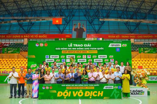 Sông Lam Nghệ An vô địch Giải bóng đá nhi đồng U11 toàn quốc 2024
