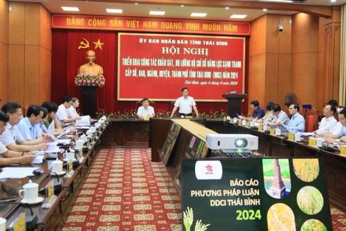 Thái Bình: Triển khai khảo sát, đo lường Bộ chỉ số DDCI năm 2024