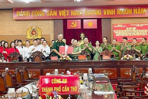 Công an TP Cần Thơ và Viettel Cần Thơ ký kết quy chế phối hợp