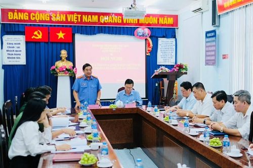 UBKT Đảng ủy VKSND TP Thủ Đức chủ trì Hội nghị sơ kết công tác kiểm tra, giám sát, kỷ luật Đảng