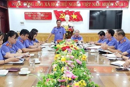 VKSND tỉnh Bình Định và VKSND tỉnh Quảng Nam giao lưu, học tập kinh nghiệm