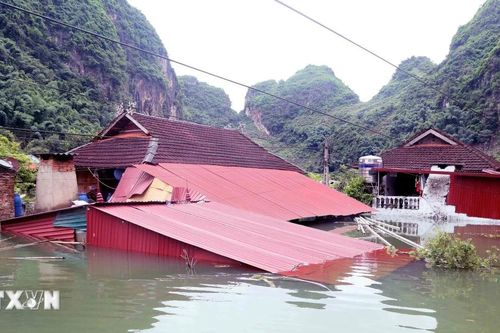 Hà Nội hỗ trợ các tỉnh Hà Giang, Điện Biên, Sơn La khắc phục hậu quả bão số 2