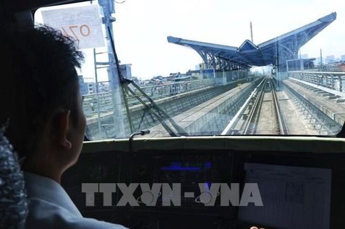 Cận cảnh Metro Nhổn-Ga Hà Nội trước ngày vận hành thương mại đoạn trên cao