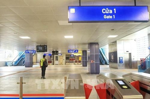 Khai thác thương mại đoạn trên cao Tuyến đường sắt đô thị đoạn Nhổn - ga Hà Nội