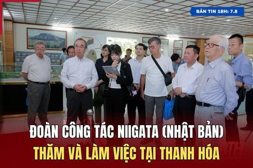 Đoàn công tác Niigata (Nhật Bản) thăm và làm việc tại Thanh Hóa
