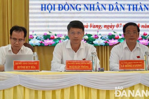 Cử tri huyện Hòa Vang kiến nghị các vấn đề dân sinh