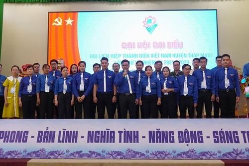 Đại hội đại biểu Hội Liên hiệp Thanh niên Việt Nam huyện Tháp Mười lần thứ VI