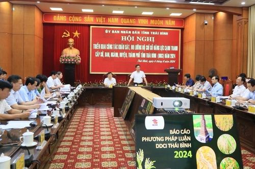 Thái Bình: Bộ chỉ số năng lực cạnh tranh năm 2024 có nhiều đổi mới