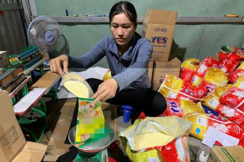Làm giả bột ngọt các thương hiệu nổi tiếng