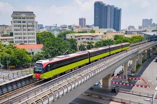 Đoạn trên cao metro Nhổn-ga Hà Nội sẵn sàng vận hành