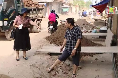Thi công đường ảnh hưởng tới đời sống người dân