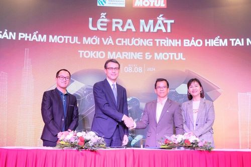 Sử dụng dầu nhớt Motul được miễn phí bảo hiểm 3 tháng từ Tokio Marine