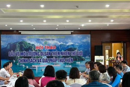 Nâng cao nhận thức toàn xã hội về bảo vệ môi trường di sản thiên nhiên thế giới