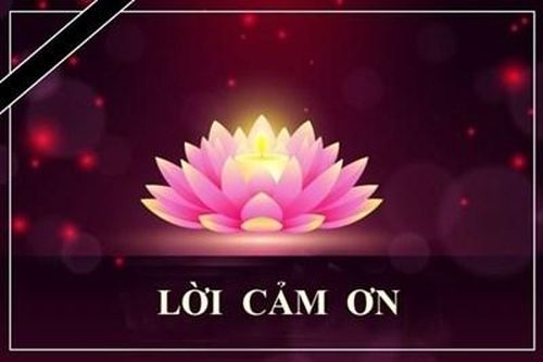 Lời cảm tạ