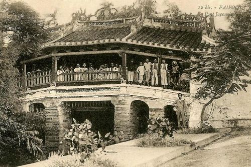 Loạt ảnh lịch sử quý giá về Chùa Cầu ở Hội An