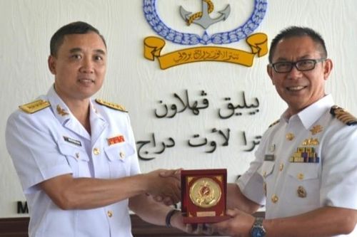 Đoàn Hải quân Nhân dân Việt Nam cùng tàu buồm 286 - Lê Quý Đôn thăm một số nước