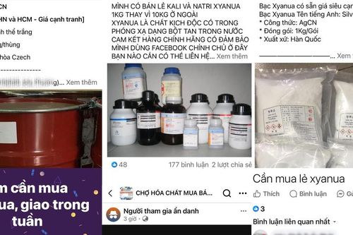Ngăn chặn vụ việc thương tâm do Xyanua cách nào? - Bài 5: Chỉ cần 'nổ đơn' bao nhiêu cũng có, giao hàng tận nhà