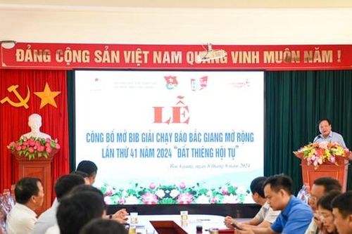 Hơn 4.000 vận động viên tham gia giải chạy báo Bắc Giang mở rộng lần thứ 41