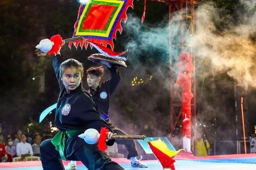 71 võ đường tranh tài giải Võ thuật cổ truyền Bình Định tranh Cúp Hoàng đế Quang Trung